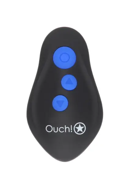 Čep je analni sa vibracijama, električnom stimulacijom i kontrolnim daljinskim upravljačem