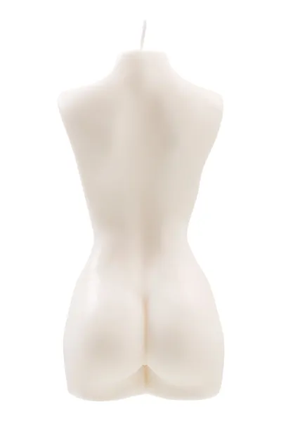 Unutrašnja sveća Pecado BDSM ženski torzo bela, 850 gr.