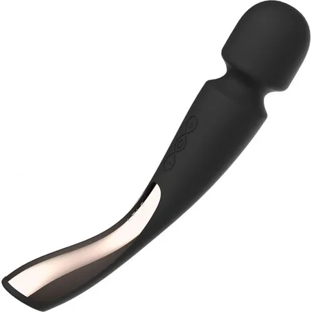 Lelo Smart Vand 2 srednja Crna-vibracioni masažer za celo telo, 21k4. 5 cm (Crna)