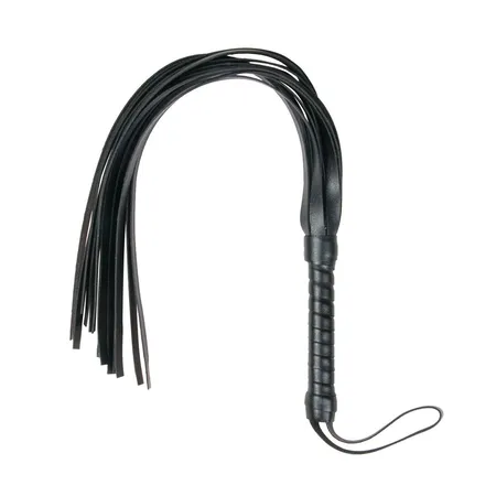 Mali crni flogger Small Leather flogger