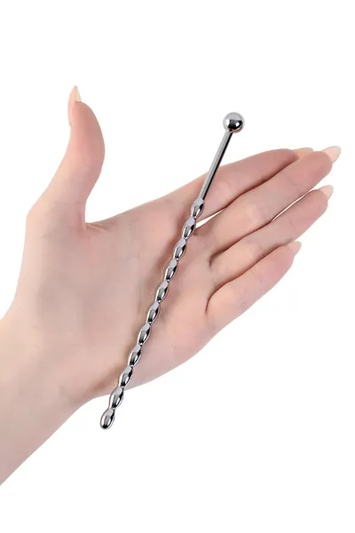 TOIFA Metal uretralni pigtail plugin dugačak, srebrni