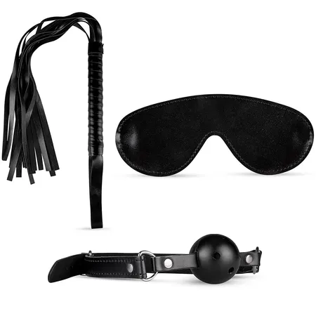 Secret Pleasure Chest set za uživanje u krevetu je crn