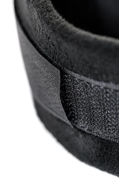 Komplet za vezivanje Toifa Theatre: kaiševi (4pcs) + pletenica + lisice + okovi + maska, Textil, Crna