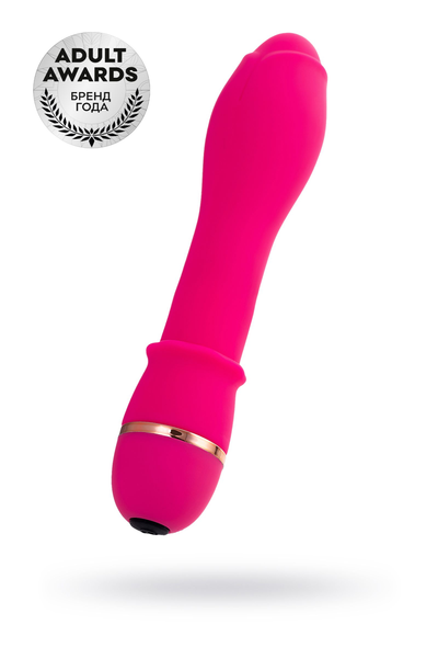 Nerealni vibrator a-Tois bi TOIFA Marchi, silikon, ružičasta, 16,6 cm, Ø 3