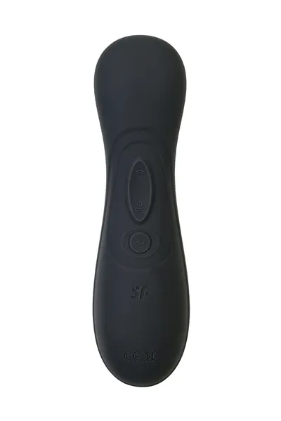 Satisfier Pro 2 Generation 3 vakuumski stimulator klitorisa, sa kontrolom putem aplikacije, Crna