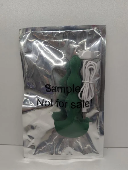 Analni vibracioni stimulator Satisfier Lolli plug 2, zelena, u hermetički zatvorenoj kesi