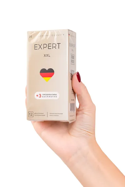 Ekpert XXL Germani kondomi 12pcs +(3 besplatno), povećana veličina