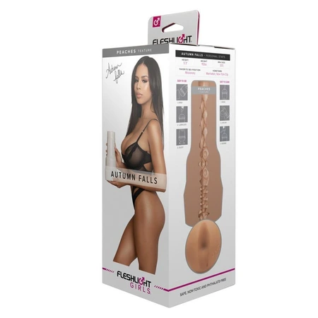 Masturbator Fleshlight Girls Autumn Falls Peaches, anus