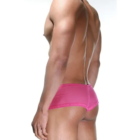 Hips muški roze sa crnim mrežastim umetkom