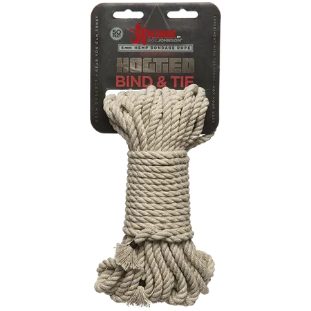 Konopac vezivanje 15,2 m Kink-Bind Tie-Hemp Bondage Rope