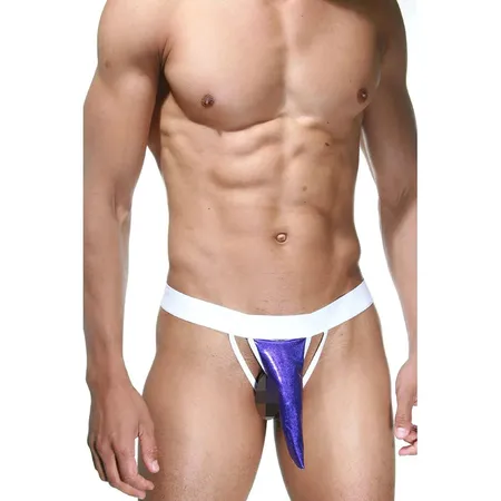 Gaćice jorgovano-bele tange