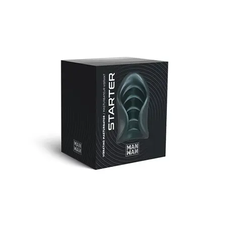 Masturbator sa vibracijom Manvan starter-Pine Grei