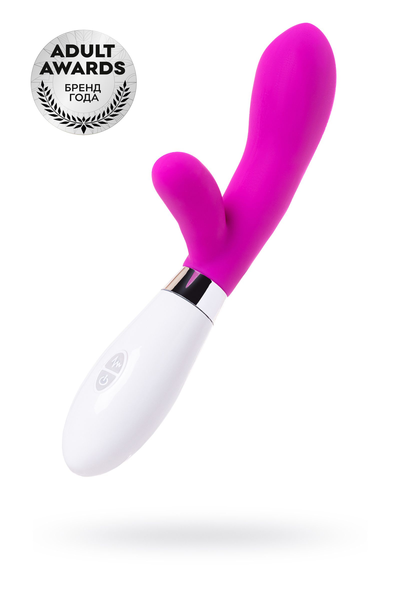 TOIFA a-Tois Madijev vibrator sa klitorisnim stimulatorom, silikon, ružičasta, 20,4 cm