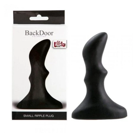 Analni stimulans mali Ripple plug Black 510191lola