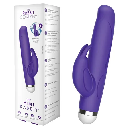 Ljubičasti zec sa mini Rabbit klitoralnim stimulatorom