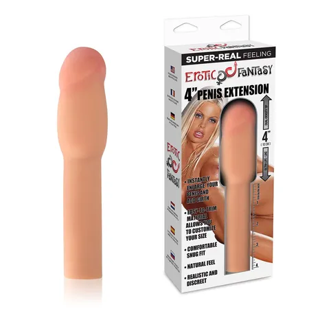 Dodatak za povećanje penisa za 10 cm realistični girth Ektender