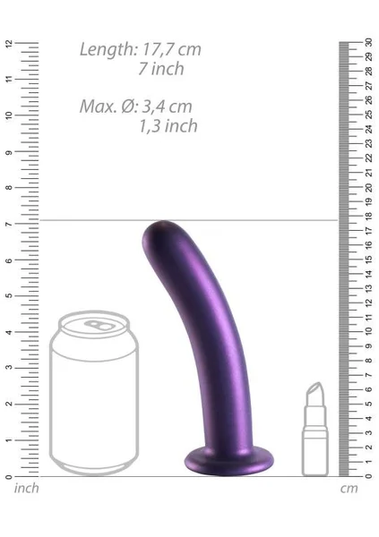 Smooth G-Spot Analni čep - 17 cm
