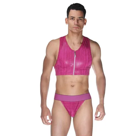 Muški top i Tongi ljubičasti komplet