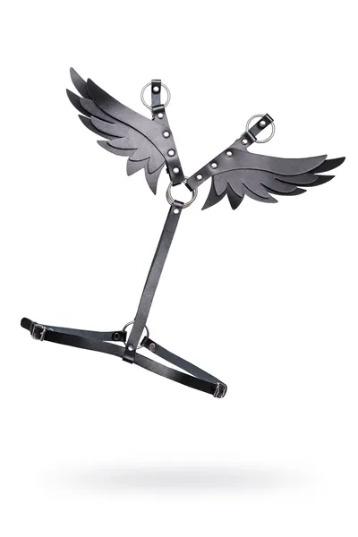 Portupea Pecado BDSM, krila, koža, crna