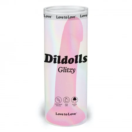 Tečni silikonski Dildo Love to Love DILDOLLS-GLITZY