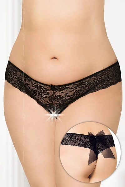 Ženske crne gaćice-XXXL