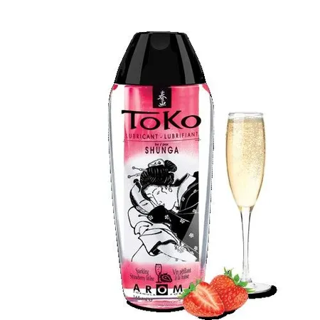 Prilagođeno aromatično mazivo TOKO šampanjac i jagode 165 ML.