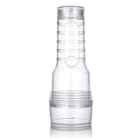 Masturbator Fleshlight Ice Cristal vagina, transparentan