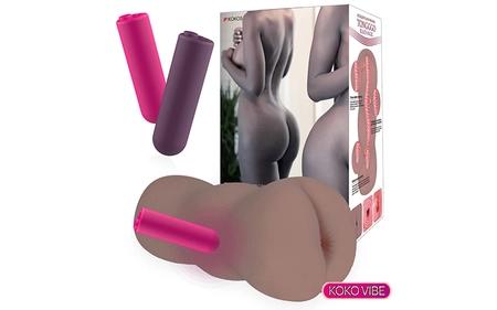 Masturbator - anus tamno braon TONGGGO-Blackangel auto sa vibracijom