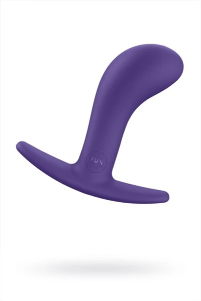 Analni stimulans Fun Factori BOOTIE Medium, silikonski, ljubičasti, 9,3 cm