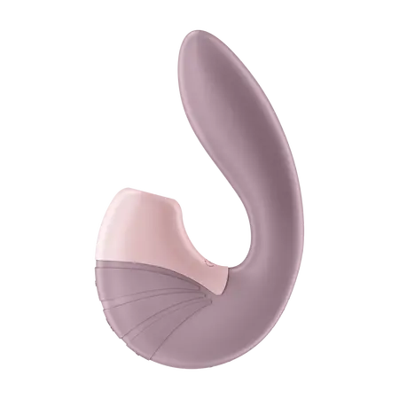 Vibrator sa vakuumskim stimulatorom Satisfier Supernova, roze