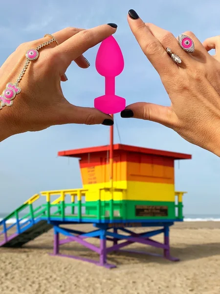 Gvibe Gplug Small-inovativni mali dizajnerski čep sa vibracijama, 8k2. 8 cm (roze)