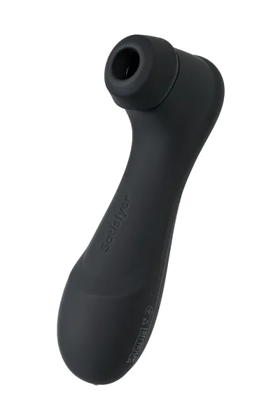Satisfier Pro 2 Generation 3 vakuumski stimulator klitorisa, sa kontrolom putem aplikacije, Crna