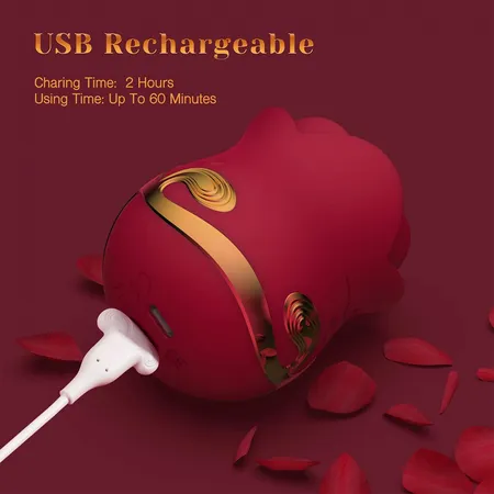 Vakuumski vibrator-pupoljak ruže La Rose Sucking Vibrator