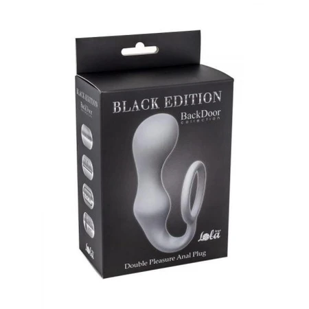 Double Pleasure Anal plug Grei 4217-02lola prsten za erekciju