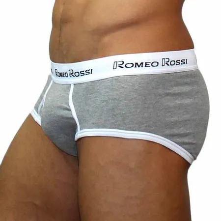 Gaćice muške brife su sive