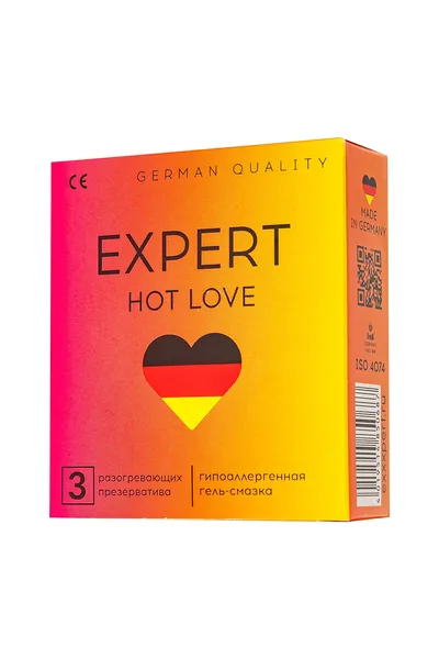 Ekpert Hot Love Germani kondomi 3 kom (sa efektom zagrevanja)