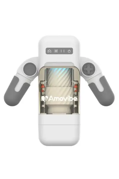 Inovativni robot masturbator Amovibe Game Cup, beli