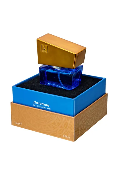 Parfem sa feromonima Hot Shiatsu Darkblue,muški, 15 ml