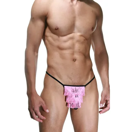 Pantalone muške japanke sa roze resa