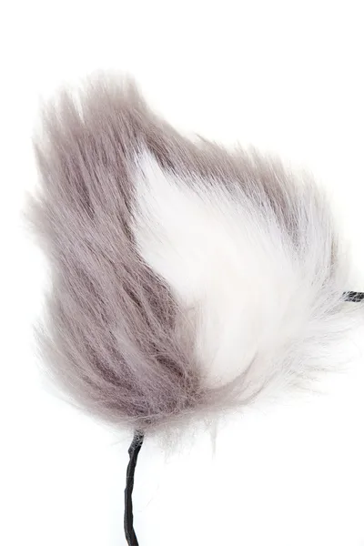 Analna čaura sa repom i ušima Metal bi Toifa, metal, Srebrna, 44,4 cm