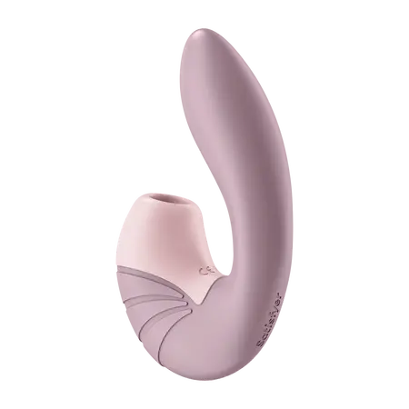 Vibrator sa vakuumskim stimulatorom Satisfier Supernova, roze