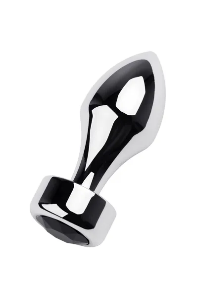 Analni rukav Metal by TOYFA, metal, crna, sa crnim staklom, 10,8 cm, Ø 4 cm, 200 g