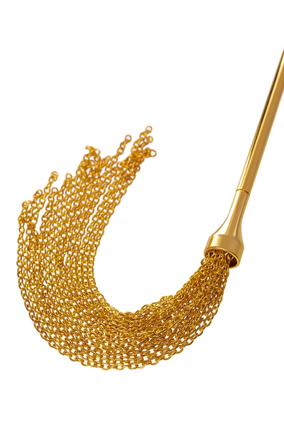 Flogger tickle Toifa Theatre, metal, zlato, 44 cm