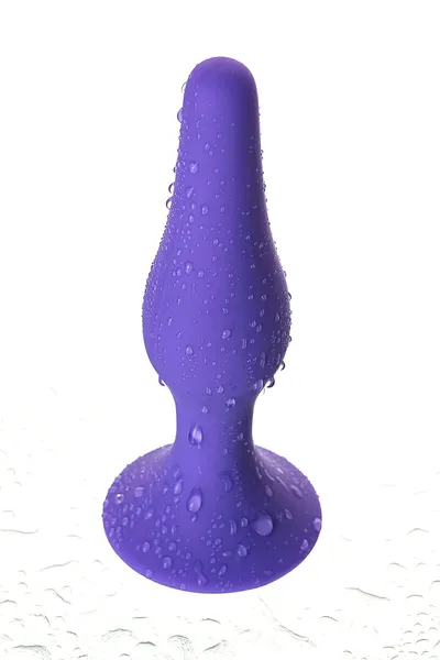 Analna čaura-Drkanje M, silikon, ljubičasta, 12,5 cm
