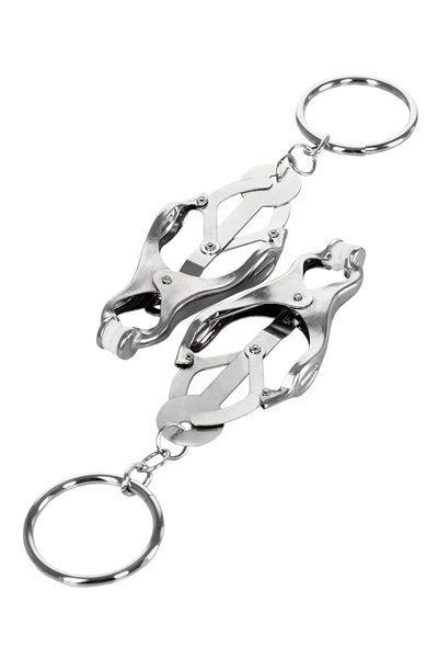 Stezaljke za bradavice Toifa Theatre, srebrne