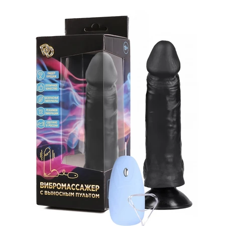 Vibromasažer je gel sa prisoskom. Crna №2