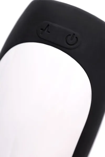 Erotist Hailstorm Masturbator sa električnom stimulacijom i vibracijom, silikon, Crna, 14,7 cm