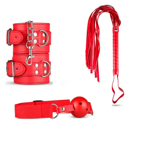 Secret Pleasure Chest set za odmor u krevetu crvena