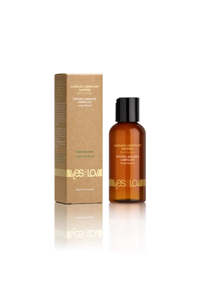 Iesforlov Natural Lubricant Orange Blossom masažno mazivo sa organskim uljima, 100 ml