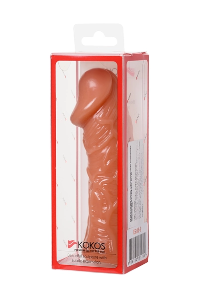 Kokos dodatak sa dodatnom stimulacijom, realan,TPE, telesni, 12.7 cm